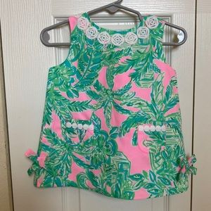 NWT Lilly Pulitzer toddler girl shift dress size 6-12M